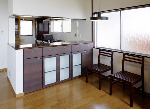 モダンな大空間LDKの家