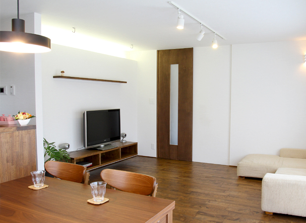 造作家具が活きる家