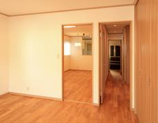 ナチュラルモダンなリビング・ダイニング