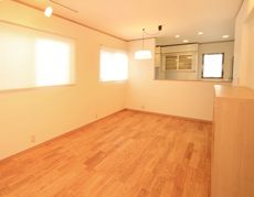 ナチュラルモダンなリビング・ダイニング