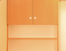 デザインにマッチした造作収納