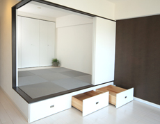 収納力UPの畳下収納